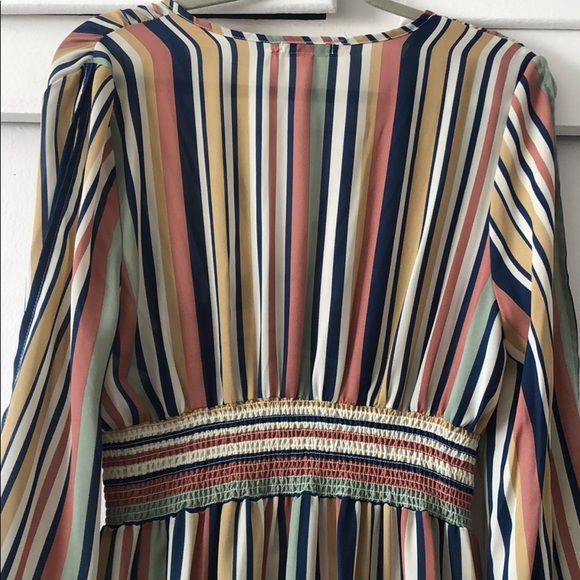 Penelope multi color lined high low top - Picture 6 of 7